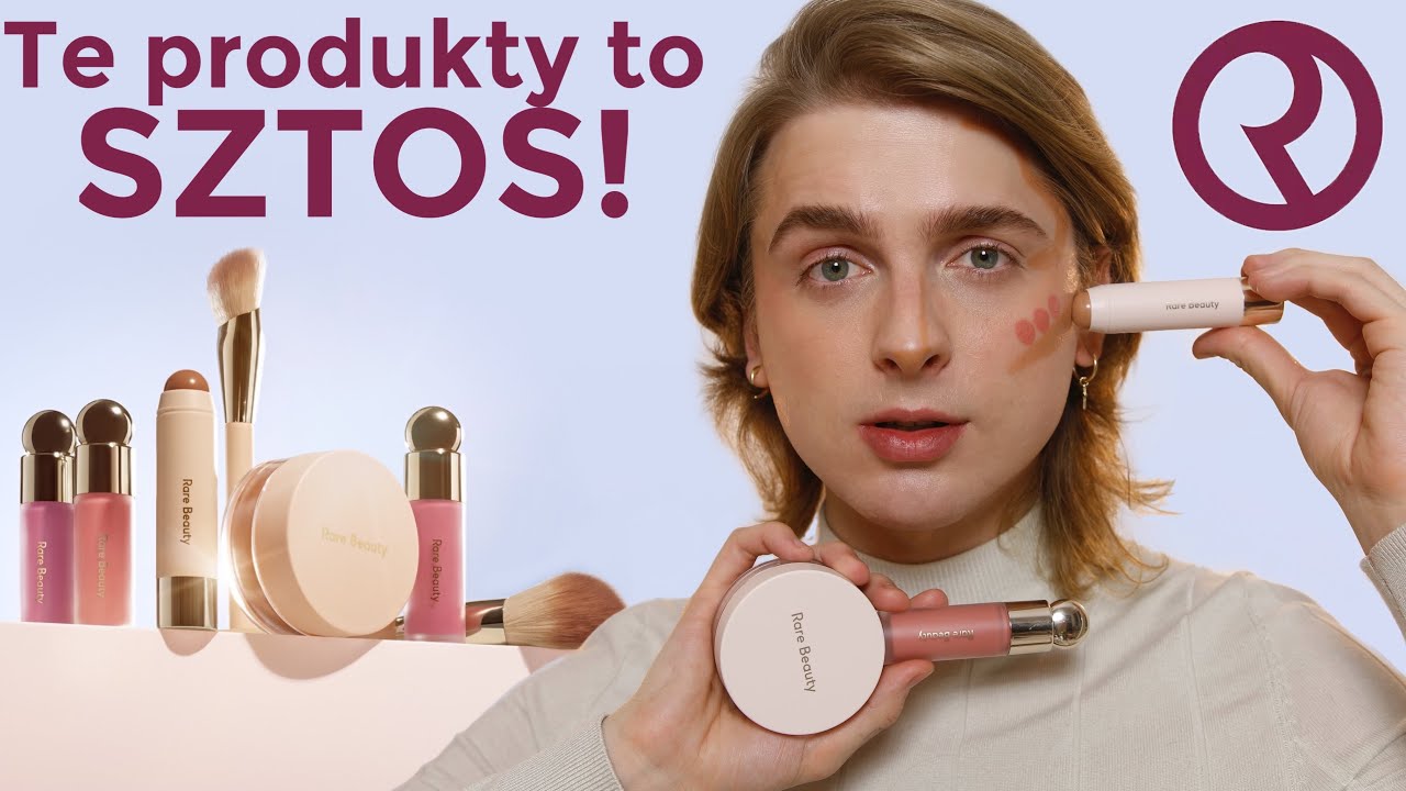 Nowości od RARE BEAUTY w akcji! Bronzer, nowy kolor różu i puder utrwalający! | BeautyBoy