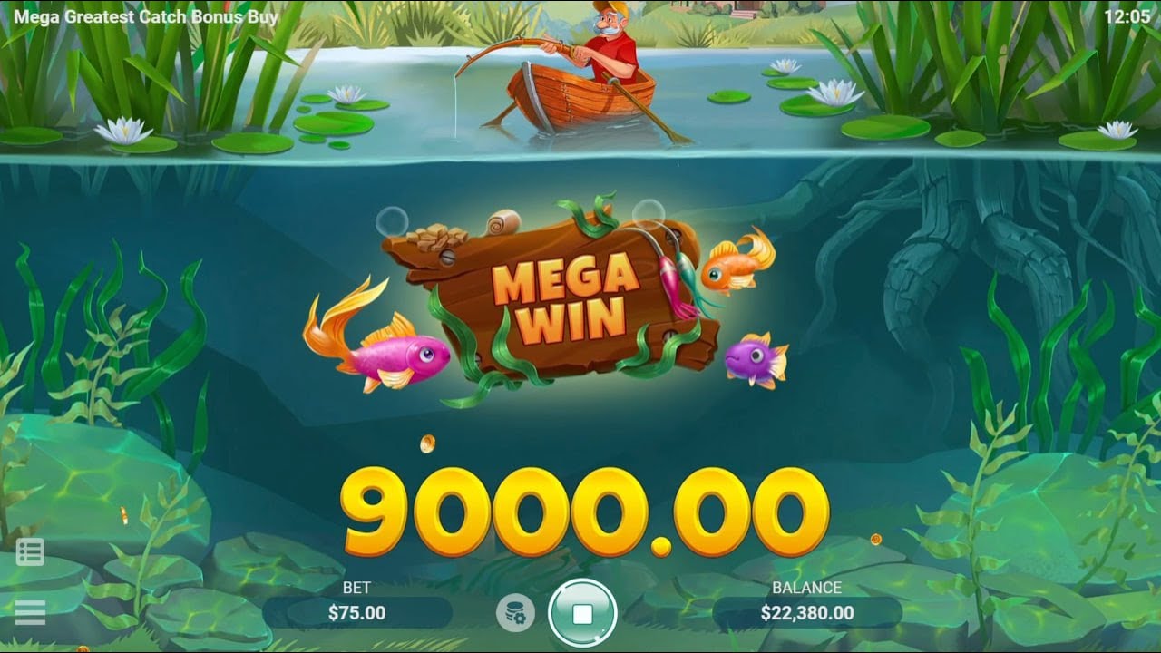 MEGA GREATEST CATCH BONUS BUY | BEST SLOT FOR BIG WINS