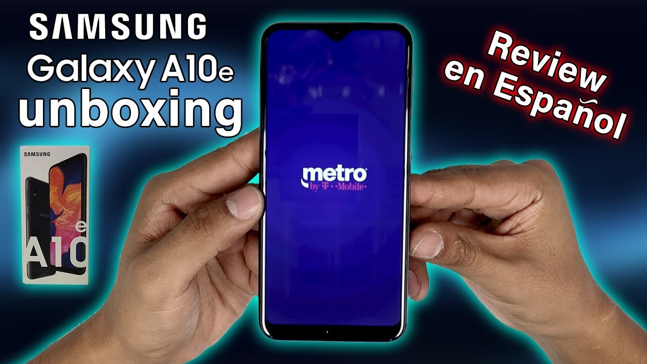 Samsung Galaxy A10e Unboxing & Review | En Español