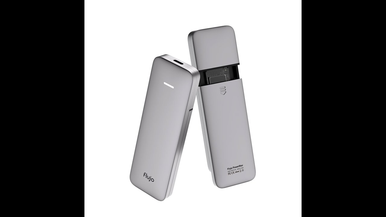 Flujo World First M.2 NVMe Tool Free SSD Enclosure