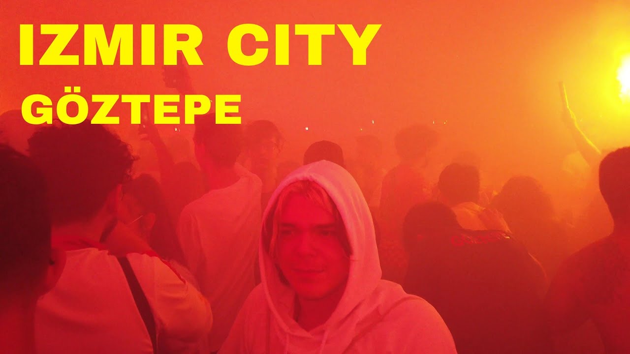 The Red Sea: Göztepe Fans Celebrate in Style | Turkey, Izmir Walking Tour (4K 60fps)