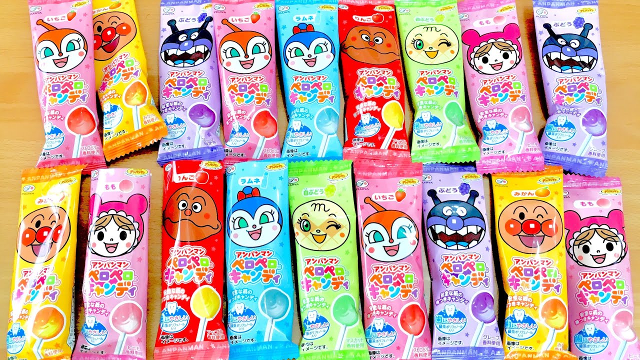 アンパンマン ペロペロキャンディ Anpanman Lollipops  part3 箱買いしてみました。