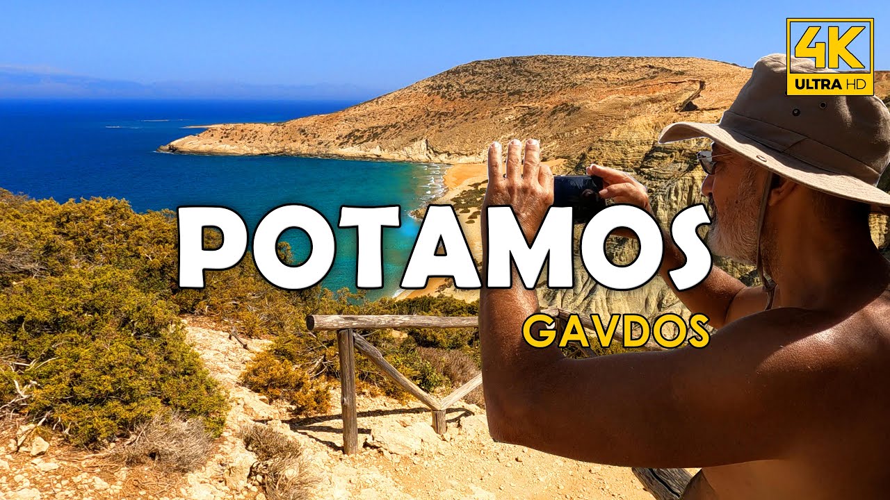 POTAMOS GAVDOS - ΠΟΤΑΜΟΣ ΓΑΥΔΟΣ / 4k - drone