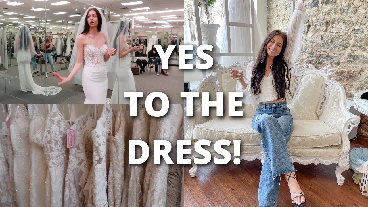 I SAID YES TO THE DRESS! | COME WEDDING DRESS SHOPPING WITH ME! | Lauren Rose
