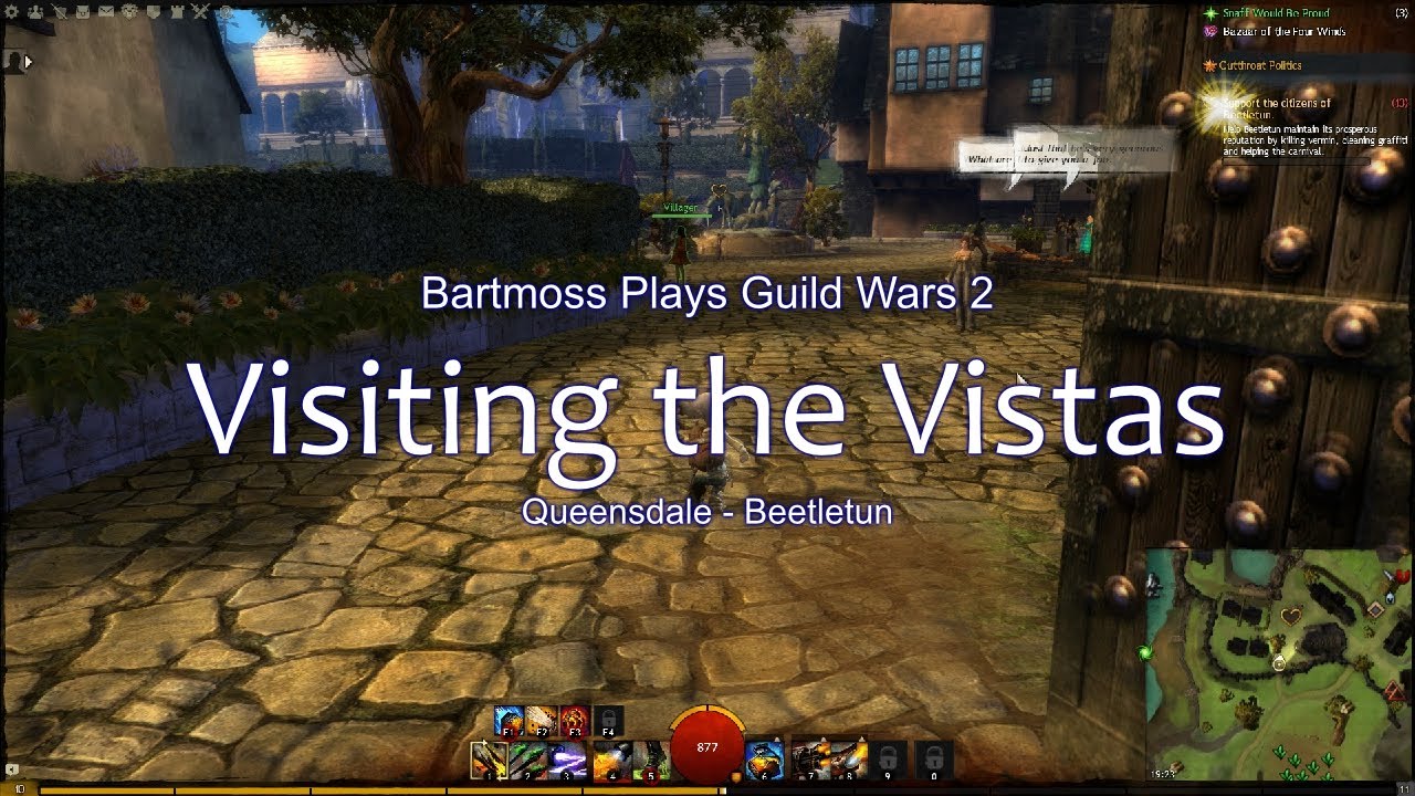 Guild Wars 2 Vista: Queensdale - Beetletun