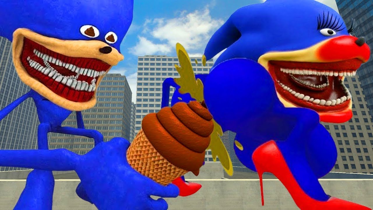 NEW UPGRADE SHIN SONIC TAPES LOVE STORY THE SONIC TAPES ANIMATION FEMALE In Garry's Mod!!!