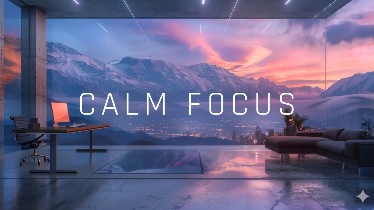CALM FOCUS 🌿 Chill Deep Focus Mode for Coding, Remote Work & Clear Thinking
