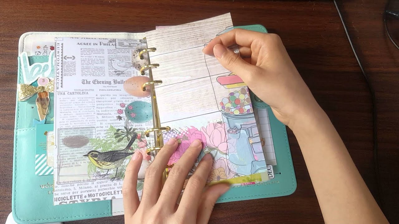 システム手帳の紹介/color crush planner