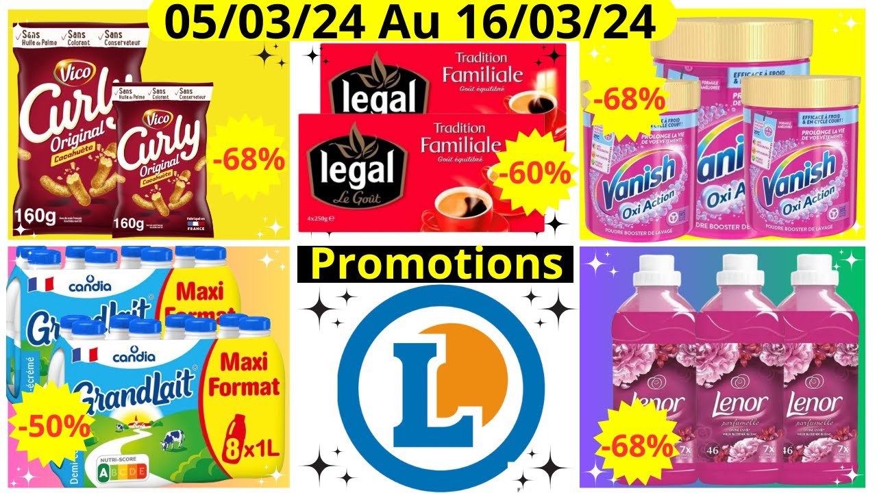 Nouveau Catalogue Leclerc De La Semaine Du 05/03/24 Au 16/03/24