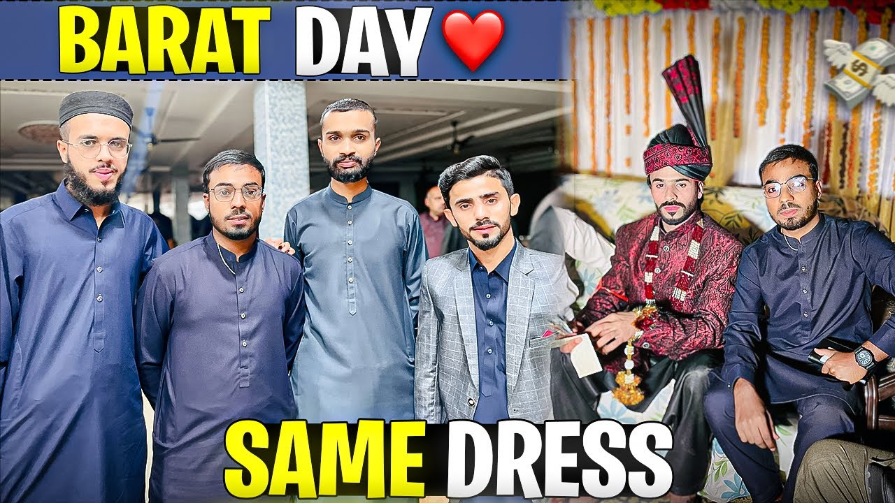 BARAT PAY SUB NA SAME DRESSING KI 💙 || First Time Fortuner Ke Drive Ke  🤩