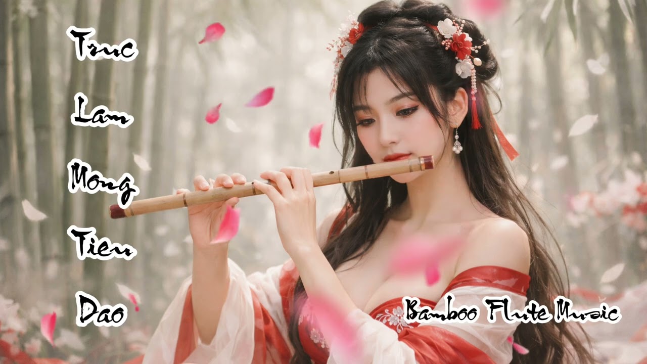 TRÚC LÂM MỘNG TIÊU DAO | Sáo Trúc & Đàn Tranh Cổ Phong | Nhạc Không Lời Tiêu Dao