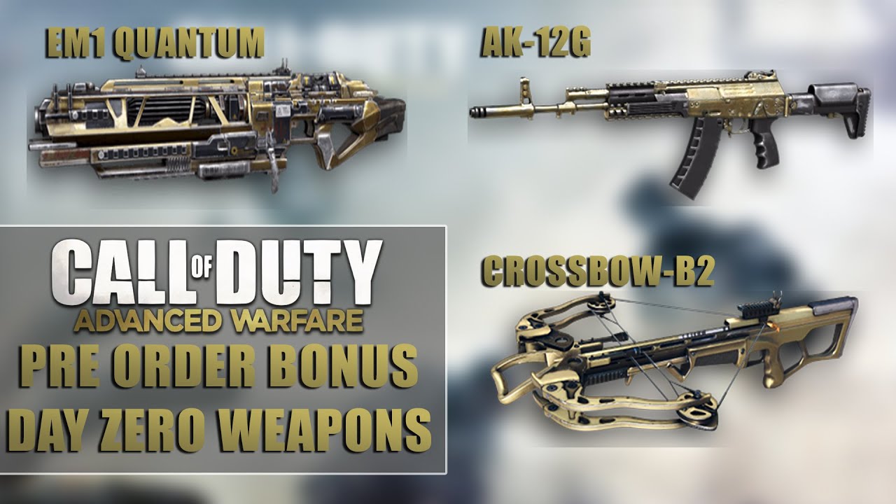 Call of Duty Advanced - Warfare Day Zero and Advanced Arsenal 