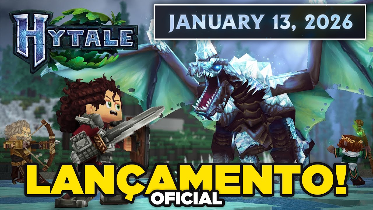 SAIU! DATA DE LAN&Ccedil;AMENTO do HYTALE &eacute; REVELADA!