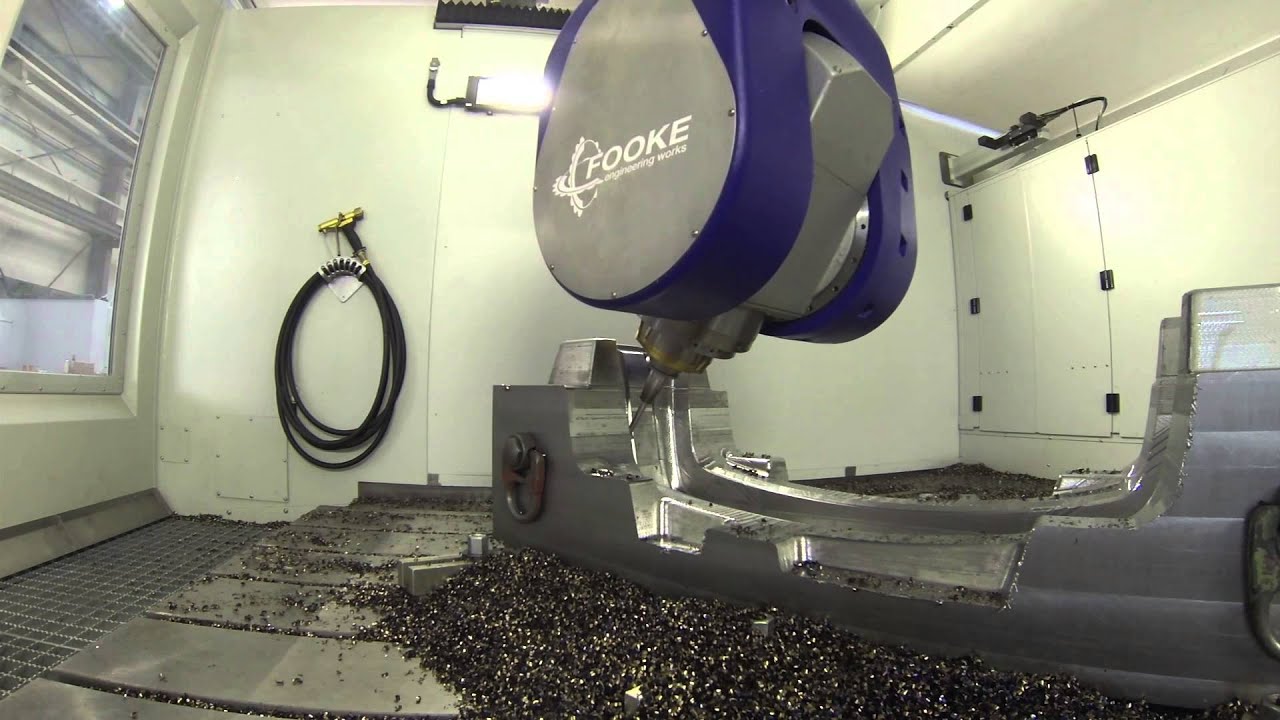 FOOKE GmbH - Hochgeschwindigkeitsfräsmaschine / High speed milling machine