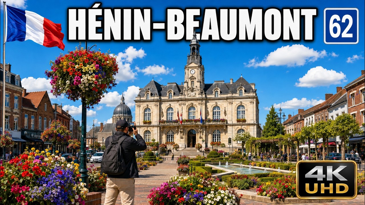 Henin Beaumont (62) [4k] 29eme video - La ville des Le Pen