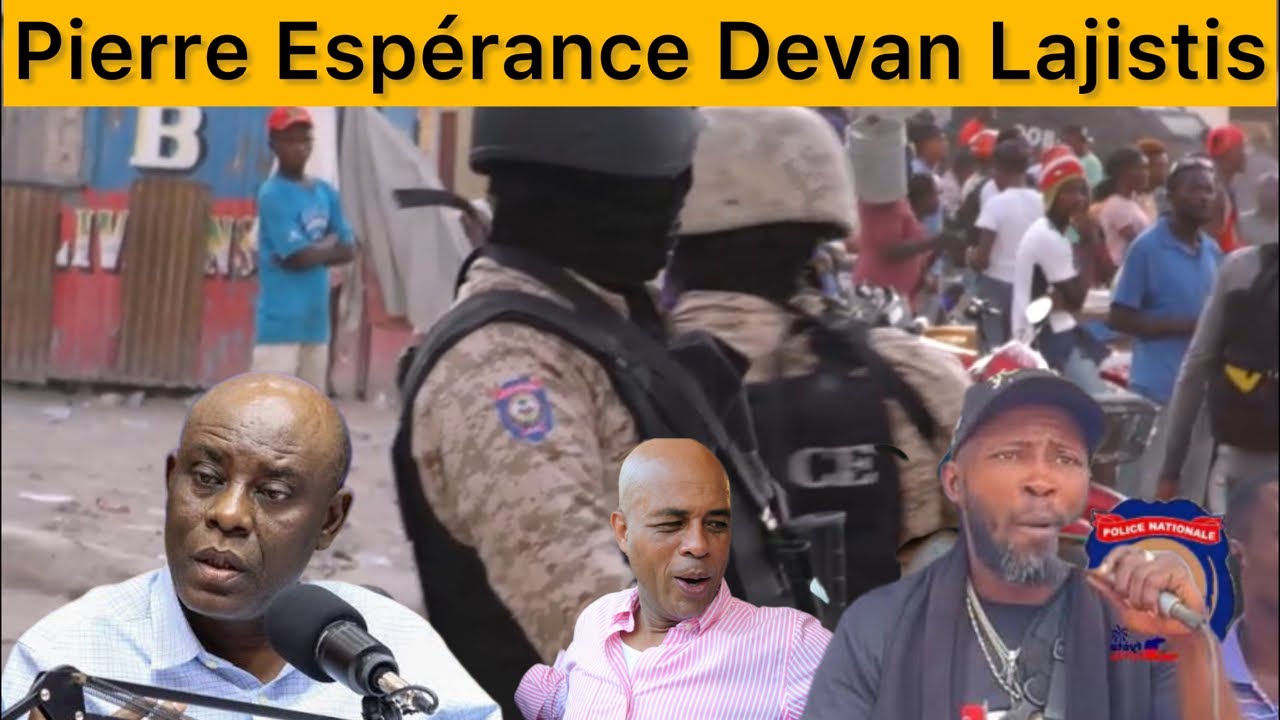 Chay Info  est en direct ! Pierre Espérance Devan Lajistis! Samuel Ki Nouvèl -Moun Kanapevè Dan