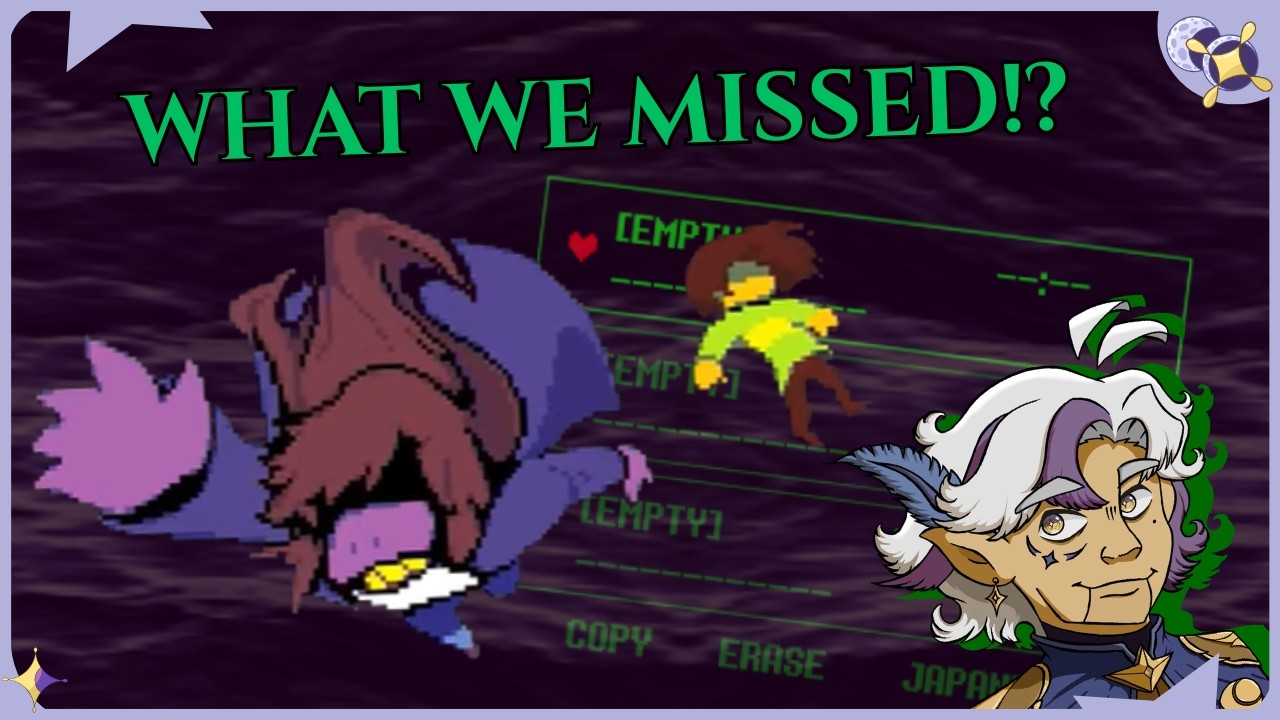DELTARUNE LORE RECAP (Chapter 1) | Yap Sesh Let's Talk