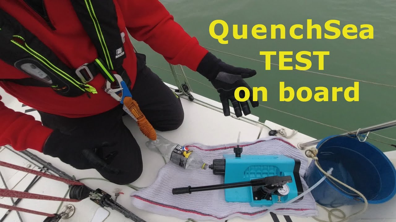QuenchSea desalinator TEST  ([ENG] subtitles)