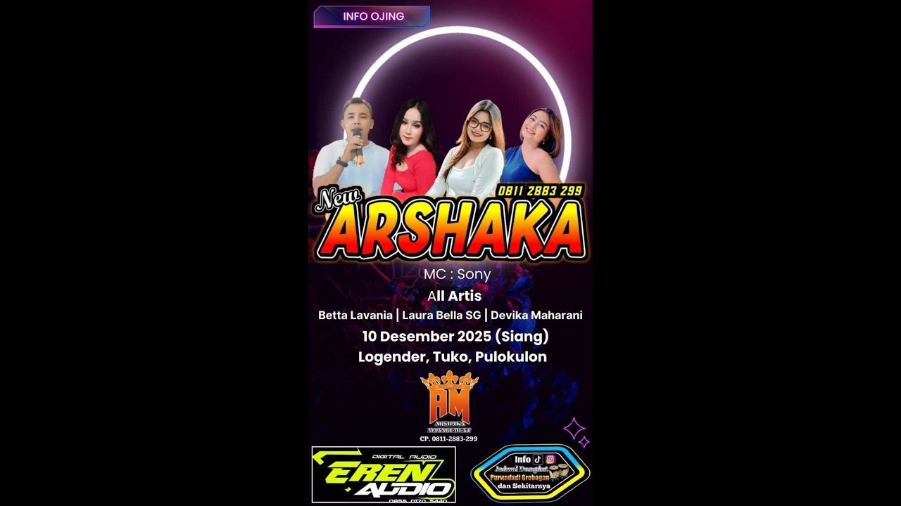 Live NEW ARSHAKA || NGUNDUH MANTU DIKA & SITI || LOGENDER - TUKO - 10 DESEMBER 2025