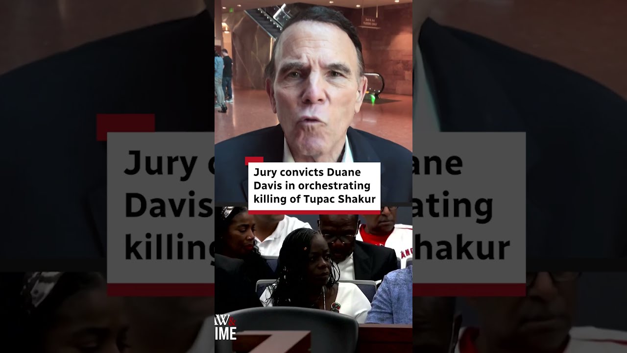 Jury convicts Duane Davis in orchestrating killing of Tupac Shakur