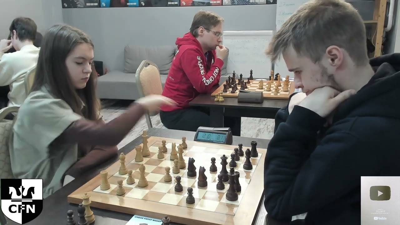 Pinkamena (1800) vs Dexter (1826). Chess Fight Night. Blitz