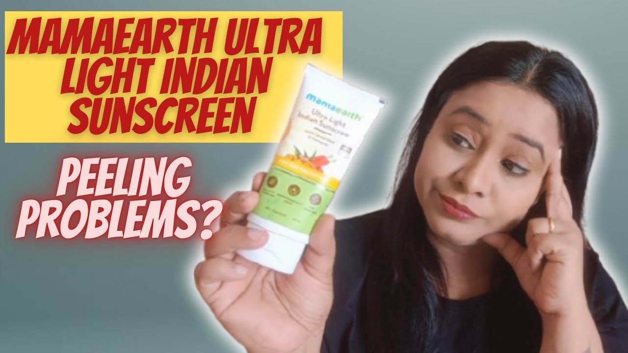 Mamaearth Ultra Light Indian Sunscreen Review || Sunscreen for indian skin types