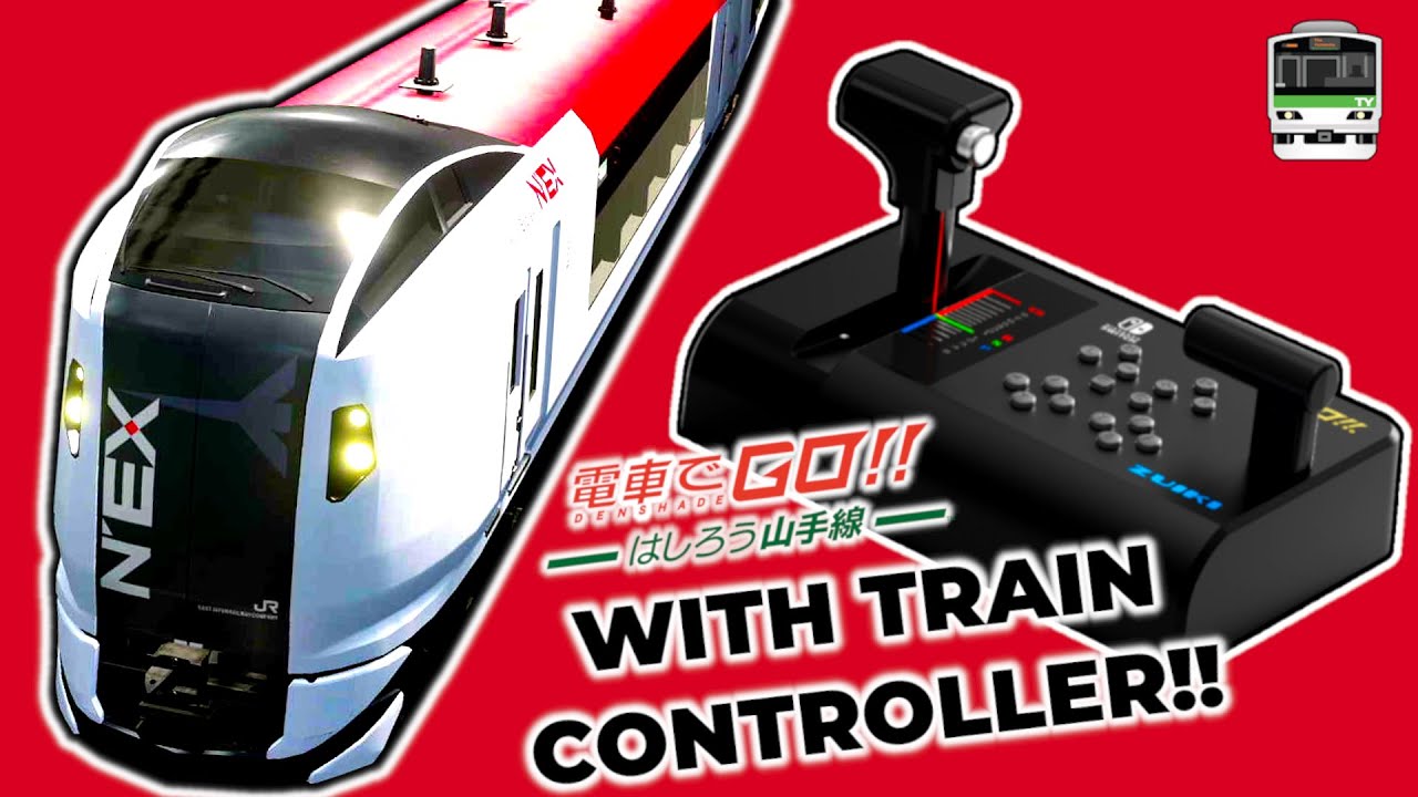 E259系 NARITA EXPRESS 🚄 Densha de GO!! Hashirō Yamanote-sen PS4 with TRAIN CONTROLLER