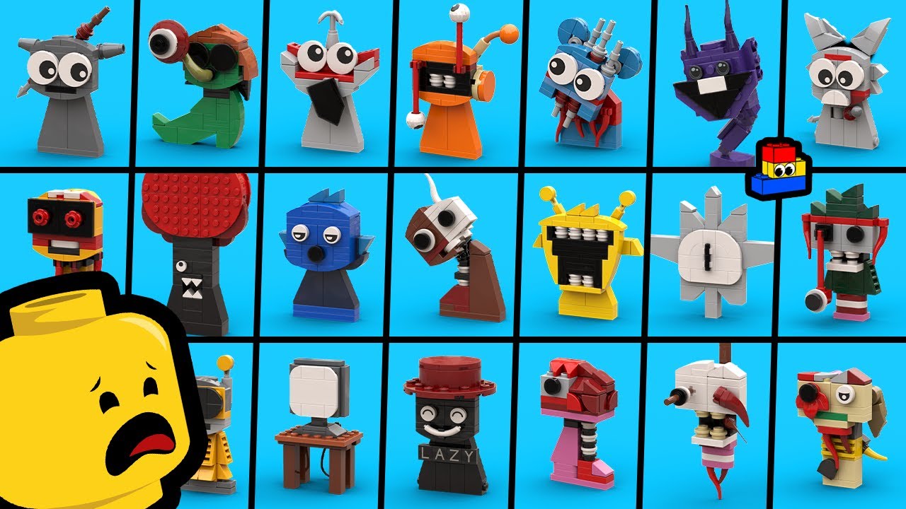 LEGO Sprunki: How to Build PHASE 4 (Every Character!) - Sprunki Incredibox