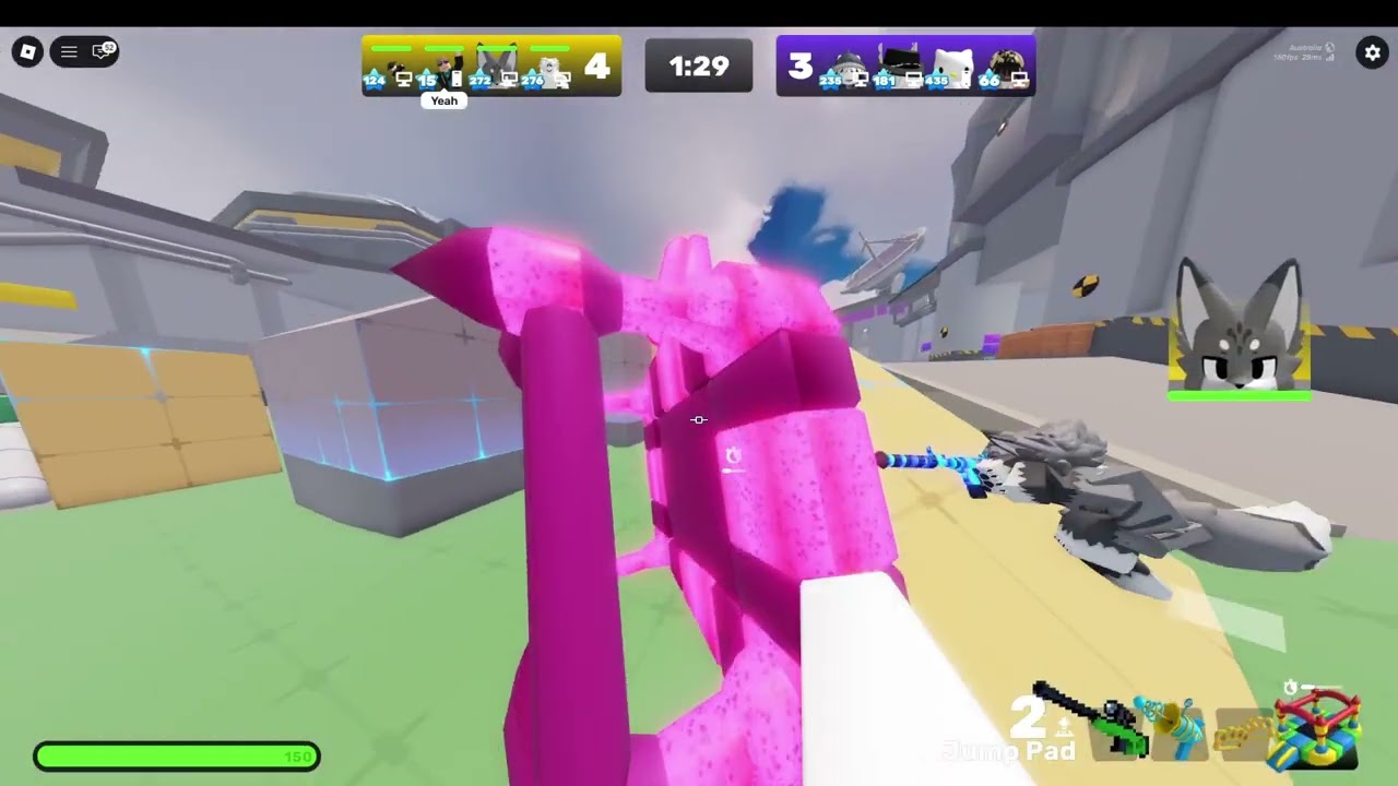 Roblox Rivals 4v4s with friends!