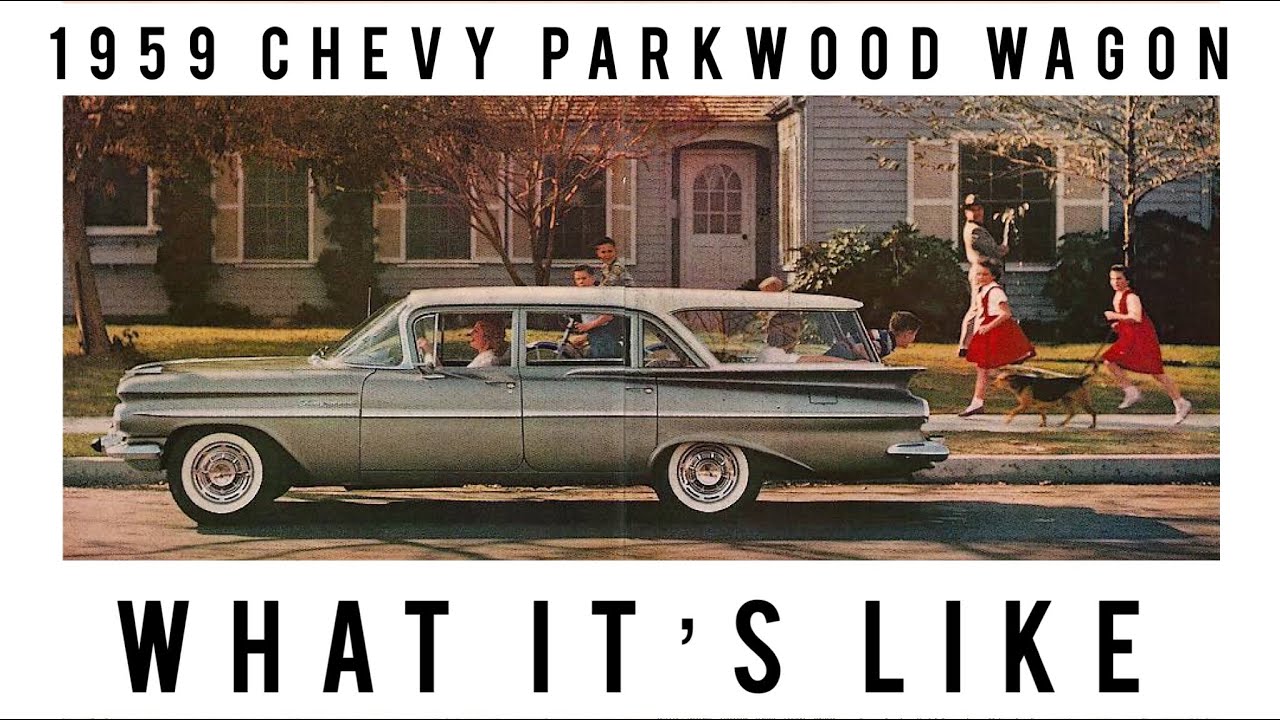 Probably the most in depth look at 1959 Chevy park wood wagon