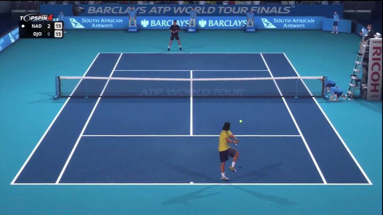 Top Spin 4 Rafael Nadal vs Novak Djokovic Atp World Tour Finals 1/2
