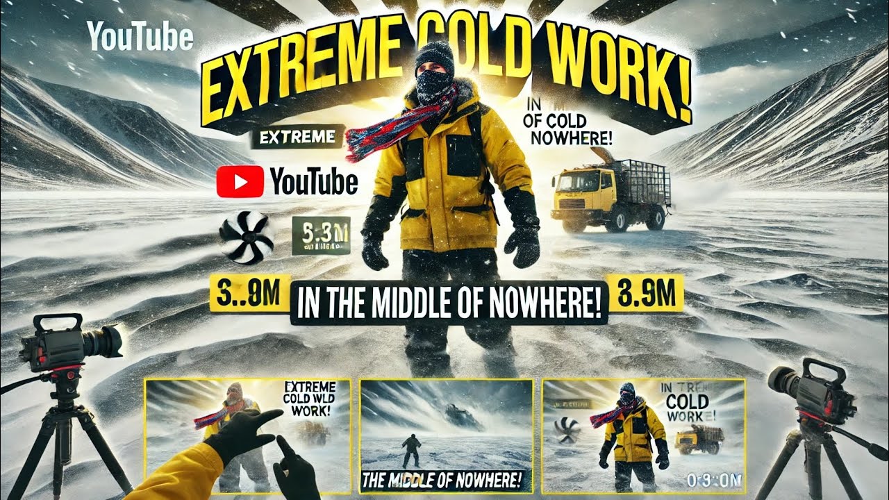 Surviving the Cold: Working Alone in the Middle of Nowhere on a Windy Day