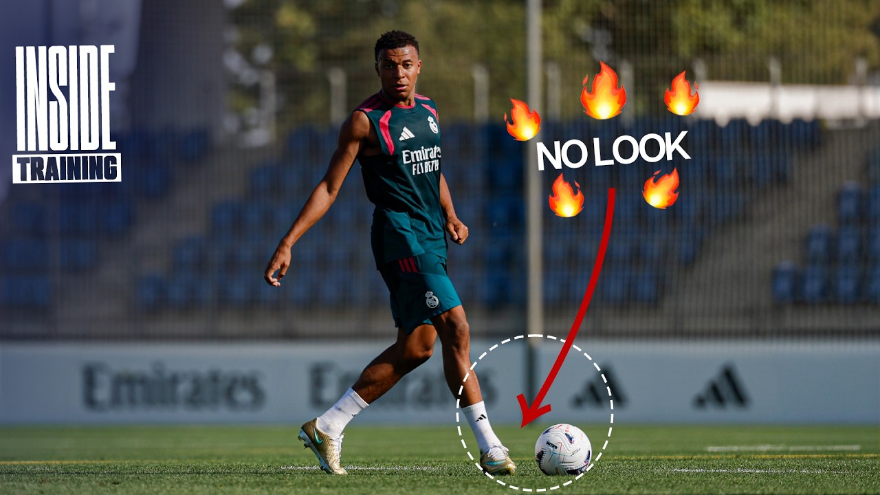 MBAPP&Eacute;'S MAGIC ASSIST! 🤯 | Real Madrid Inside Training