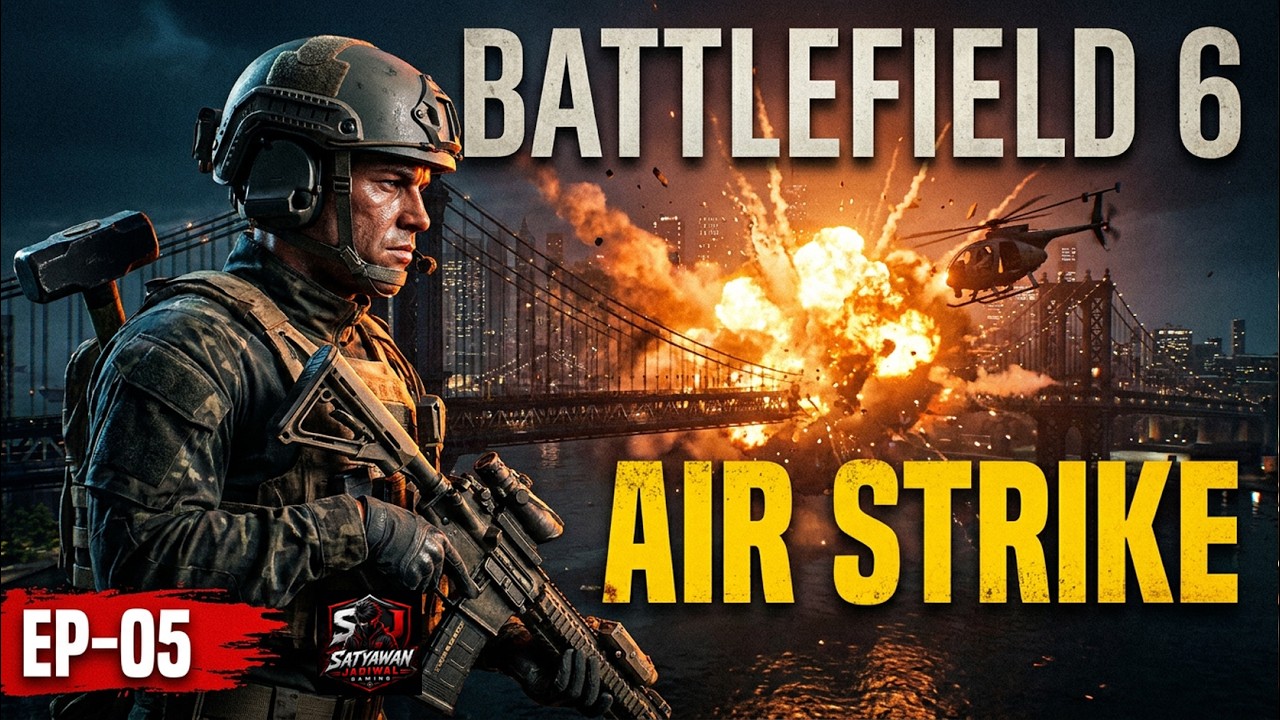 AIR STRIKE on USA BF6 Gamplay | satyawan jadiwal gaming 2026 #gameplay #original #gaming