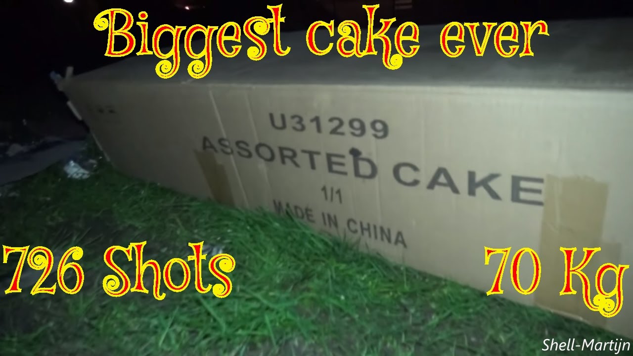 Triplex U31299, 726 Shots, 70 Kg cake. Awesome!!! | Shell Martijn
