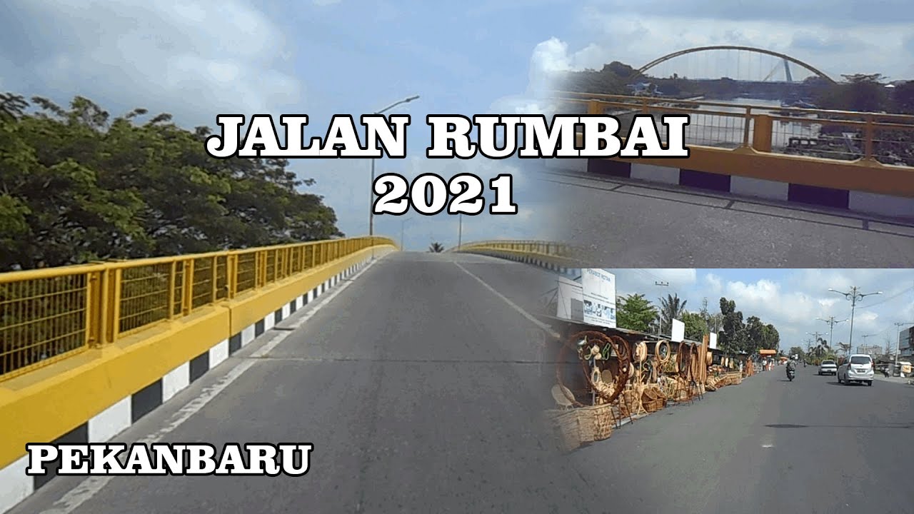 perkembangan jalan rumbai kota pekanbaru