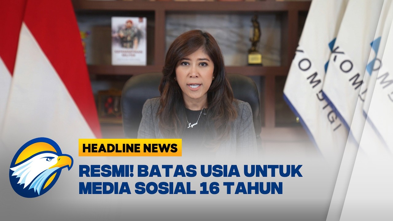 [HEADLINE NEWS, 06/03] Penerapan Batasan Akses Media Sosial Untuk Anak
