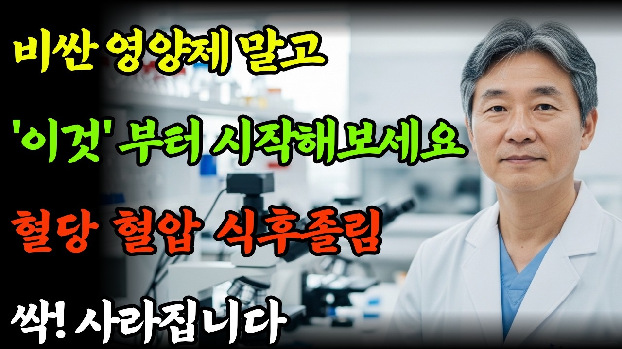 혈당이 걱정이라면 식사 전에 이것부터 | 혈당조절 다이어트 혈압관리 완벽가이드 | 건강 관리 | 노후 건강