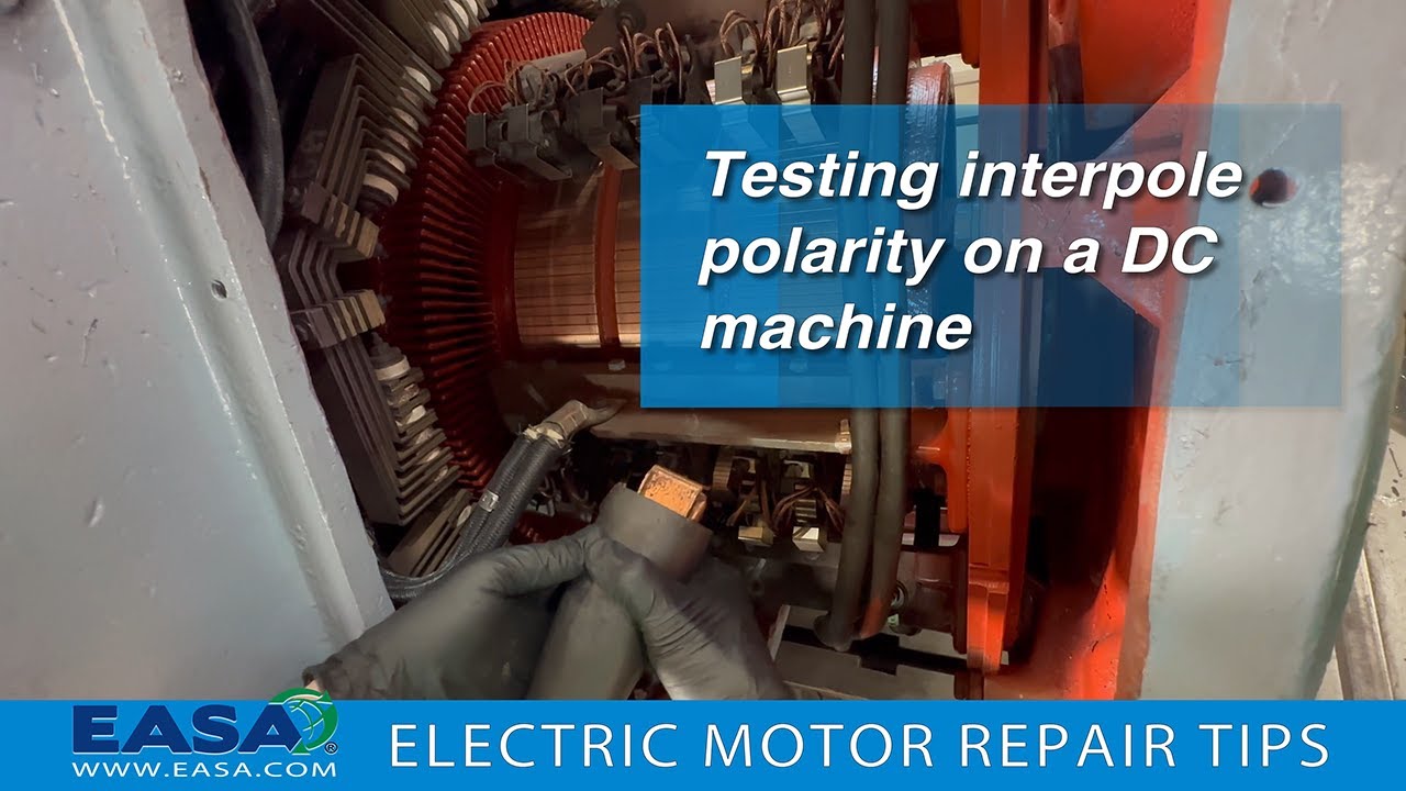 Testing Interpole Polarity on a DC Machine