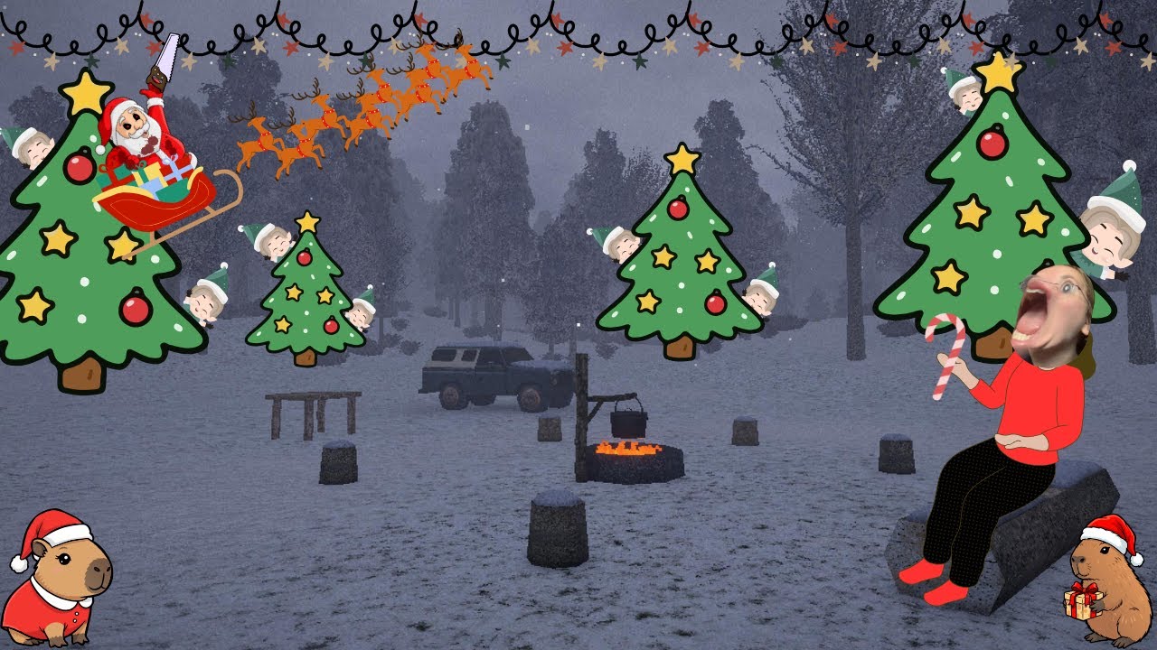 A VERY SCARY CHRISTMAS TO ALL || 3 Scary Games #42