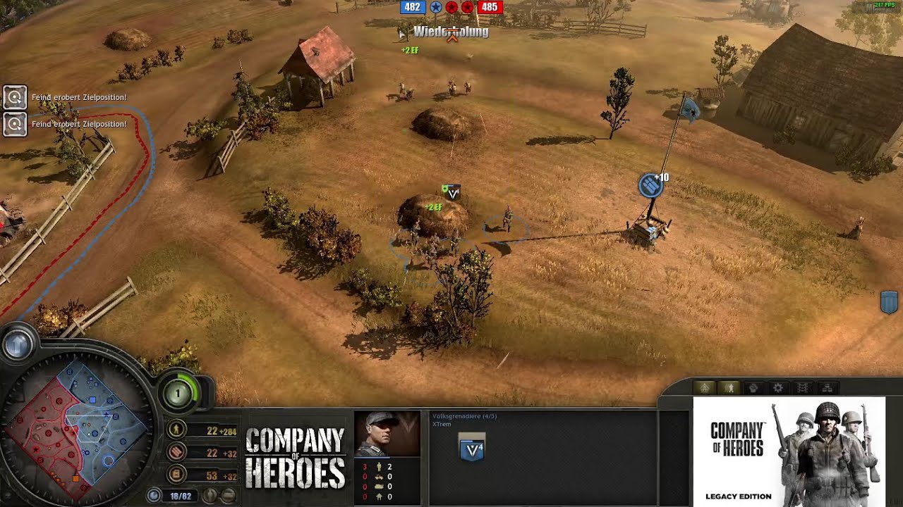 Company of Heroes 1 HQ Gzf88 vs. Terror|SkYisTheLimiT | [ENG] Commentary by Terror|RunIntoMySkills