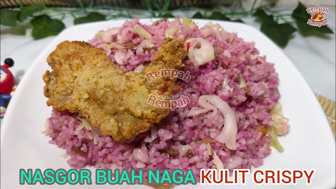 SERIUS BUAH NAGA DIGORENG?‼️😱GA NYANGKA NASGOR INI DARI BUAH NAGA