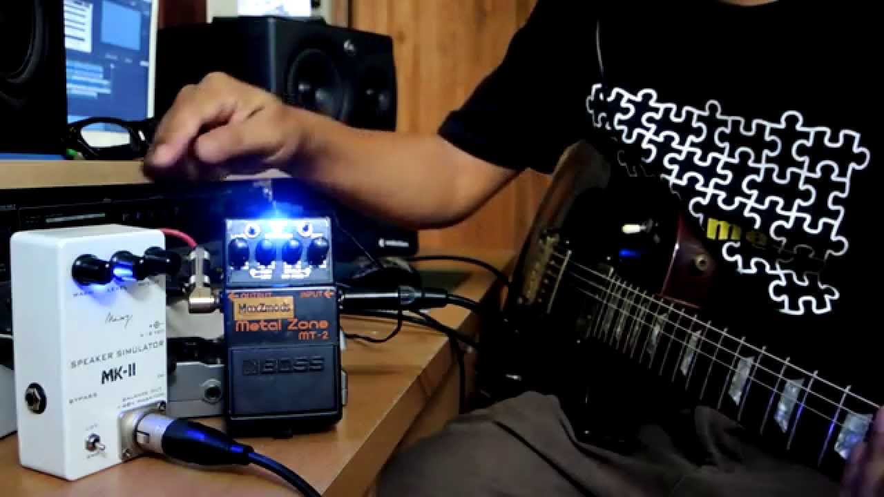 MT-2 Flexible Mods + Speaker Simulator MK ll [ Direct record ]