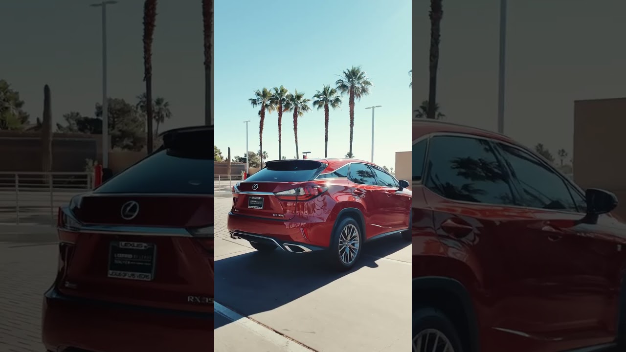 2019 Lexus RX 350 F SPORT | Bold Red Luxury SUV at Lexus of Las Vegas