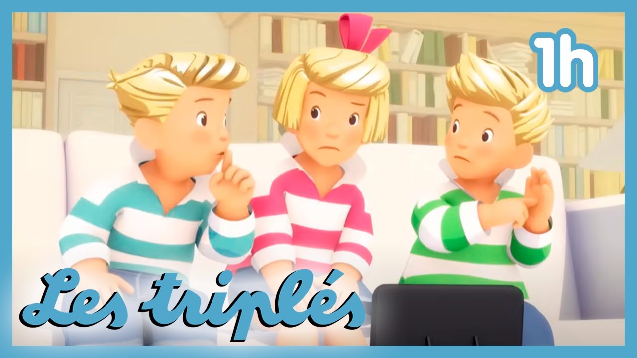 🥇Les triplés battent des records !🥇 Nouvelle compilation d'épisodes | Dessin animé pour enfant 🩷