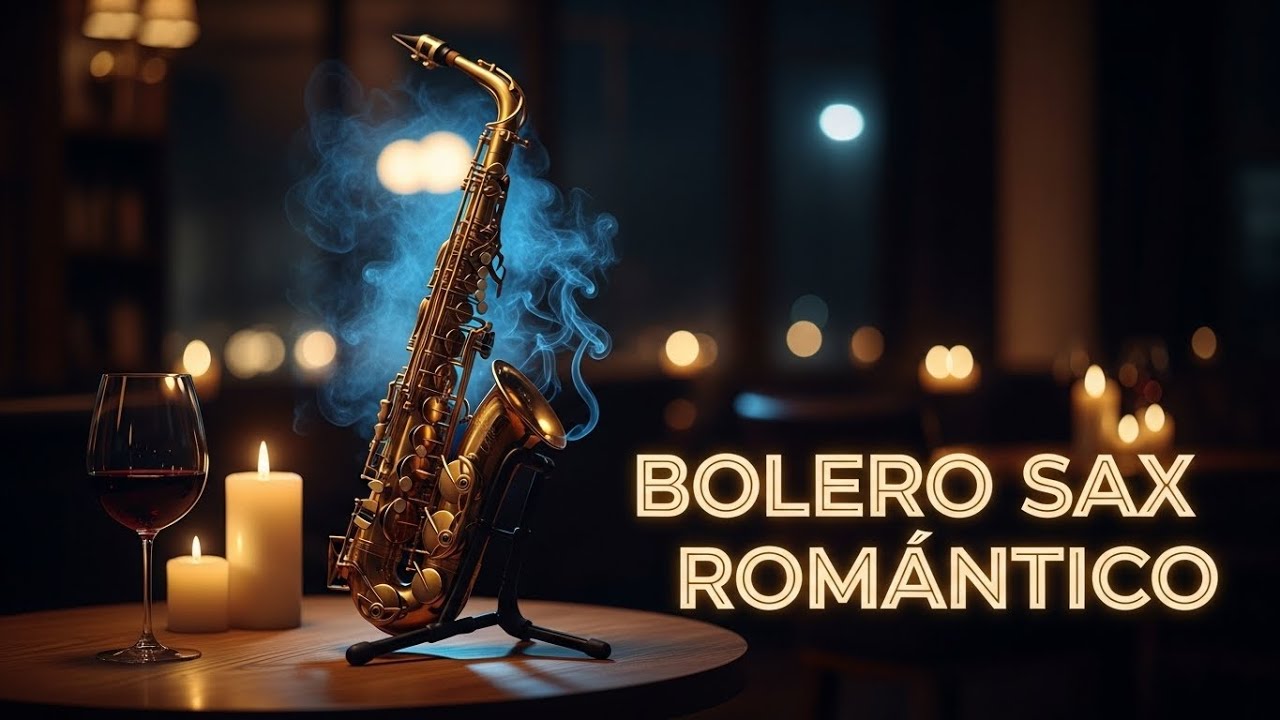 Boleros Románticos Nocturnos – Saxofón Suave