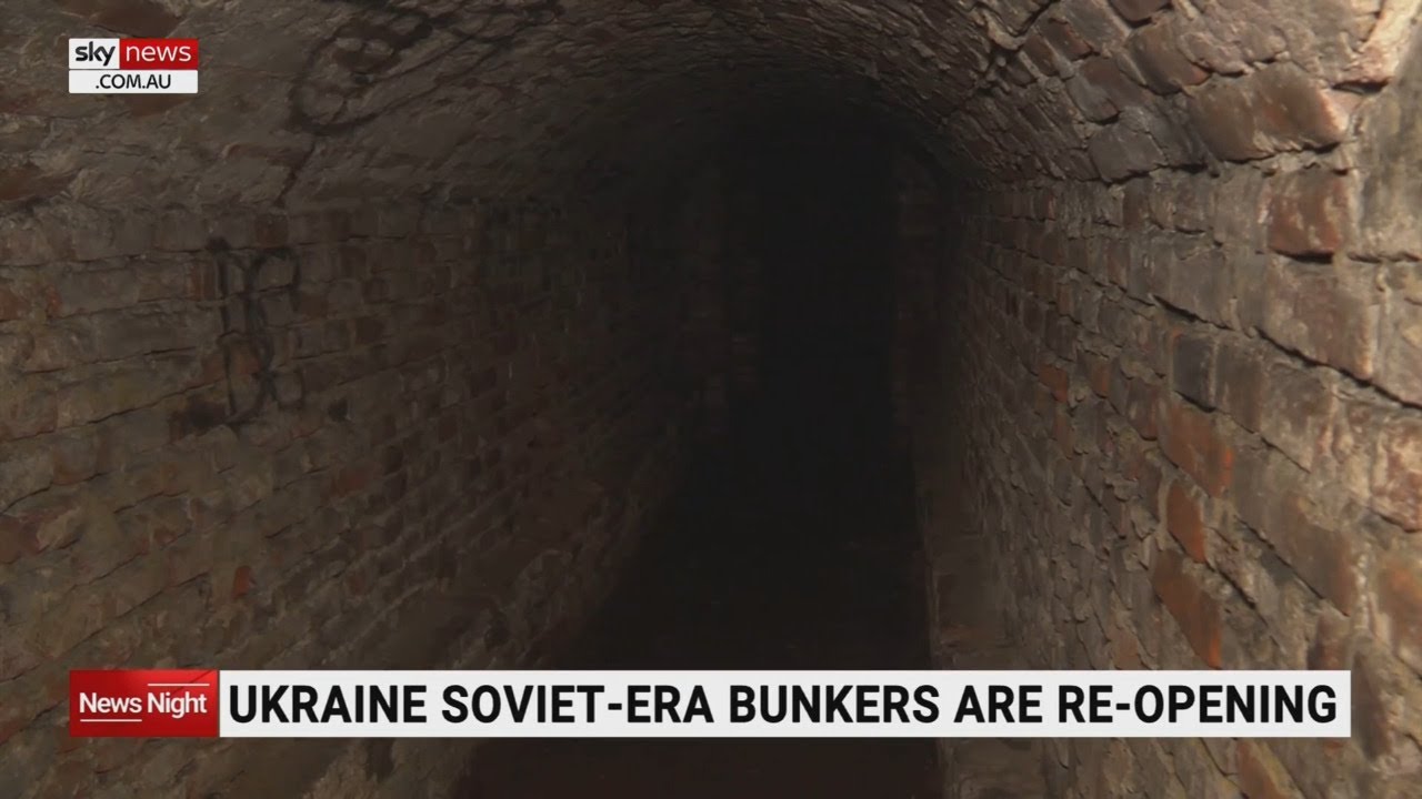 Soviet-era bunkers are re-opening in Ukraine