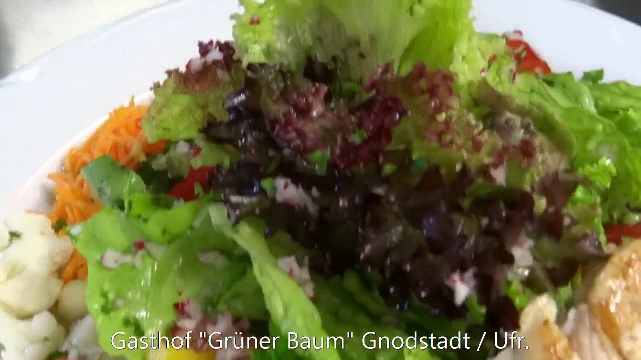 Gasthaus Grüner Baum  Fam.  Weinmann Gnodstadt/Marktbreit Ufr.
