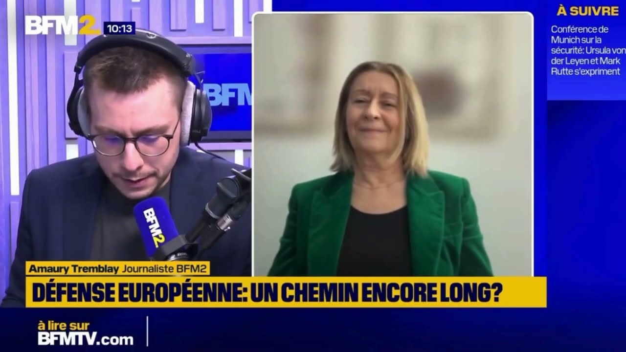 Mon interview sur BFM 2 pour évoquer la Munich Security Conference et le contexte qui l'entoure