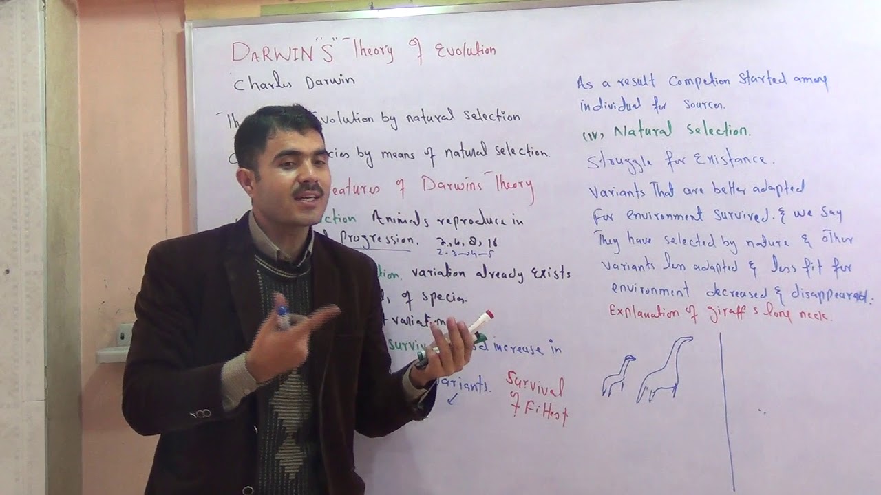 Darwin s theory of evolution and evidence of evolution in urdu by dr Hadi